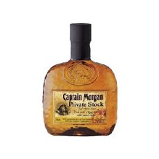 Captain Morgan Private Stock Rum Bottle Lamp