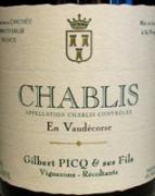 Picq Chablis Vaudecorse (750)