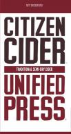 Citizen Cider - Unified Press Single Can