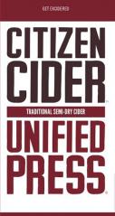 Citizen Cider - Unified Press Single Can (19oz can)