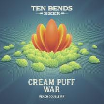 Ten Bends - Cream Puff War (4 pack 16oz cans) (4 pack 16oz cans)