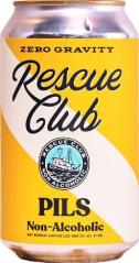 Zero Gravity Rescue Club - Pilsner (6 pack 12oz cans) (6 pack 12oz cans)