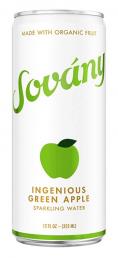 Sovany Green Apple Water 4pk (4 pack 12oz cans) (4 pack 12oz cans)