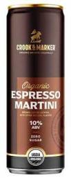 Crook & Marker - Espresso Martini (4 pack 12oz cans) (4 pack 12oz cans)