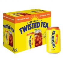 Twisted Tea - Peach 12 Pack Cans (12 pack 12oz cans) (12 pack 12oz cans)