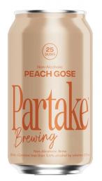 Partake - Peach Gose Non Alcoholic 6 Pack Cans (6 pack 12oz cans) (6 pack 12oz cans)