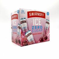 Smirnoff - Ice Zero Black Cherry (6 pack 12oz cans) (6 pack 12oz cans)